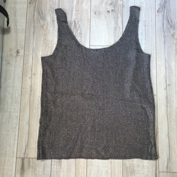 Reiss metallic silver top - Picture 6 of 11